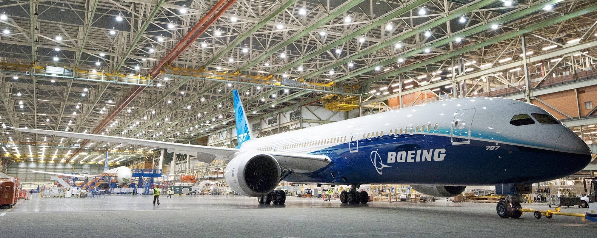 Boeing 787 in the Everett Factory